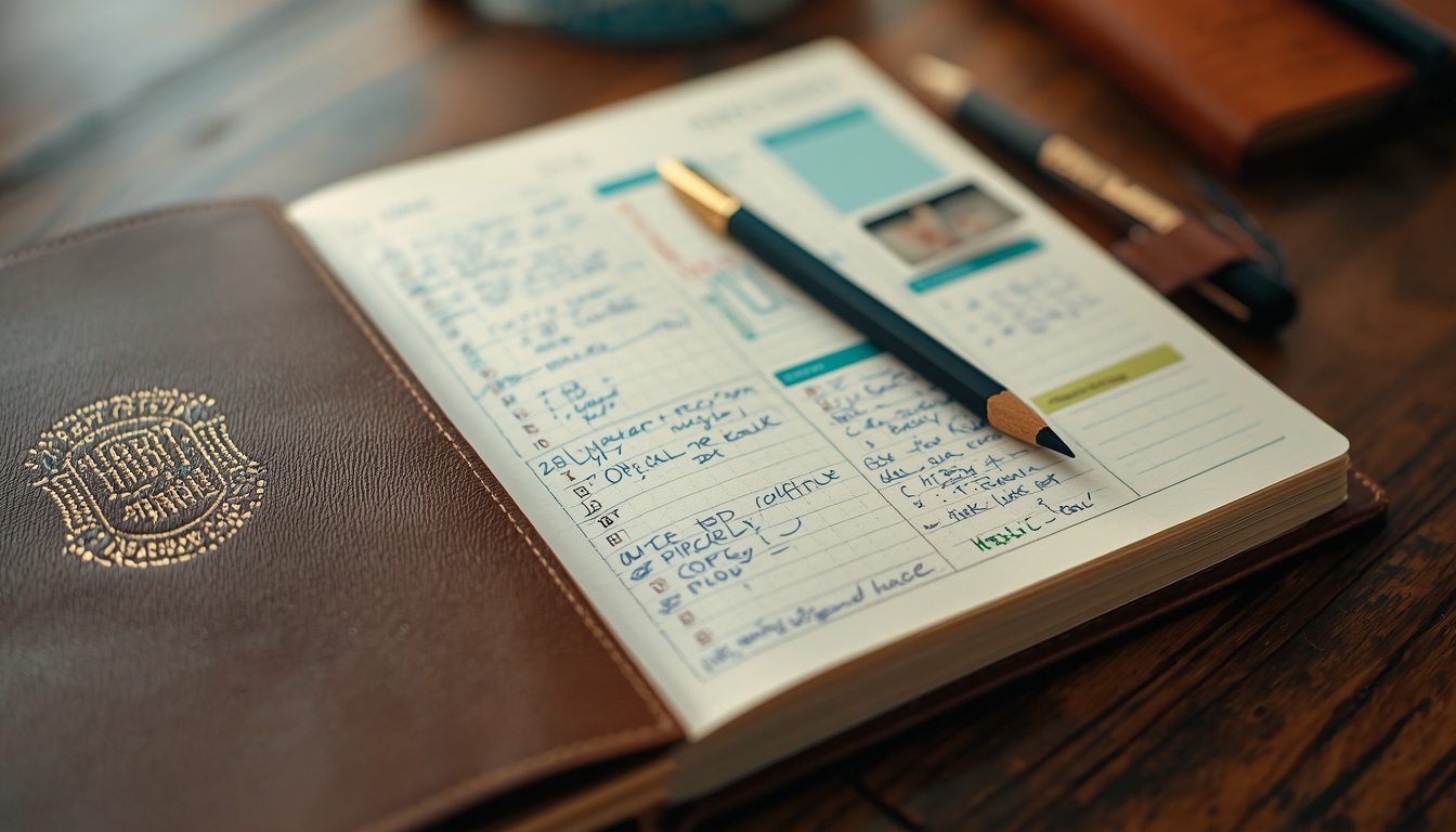 Tendoncartilagei habit journal planning tool